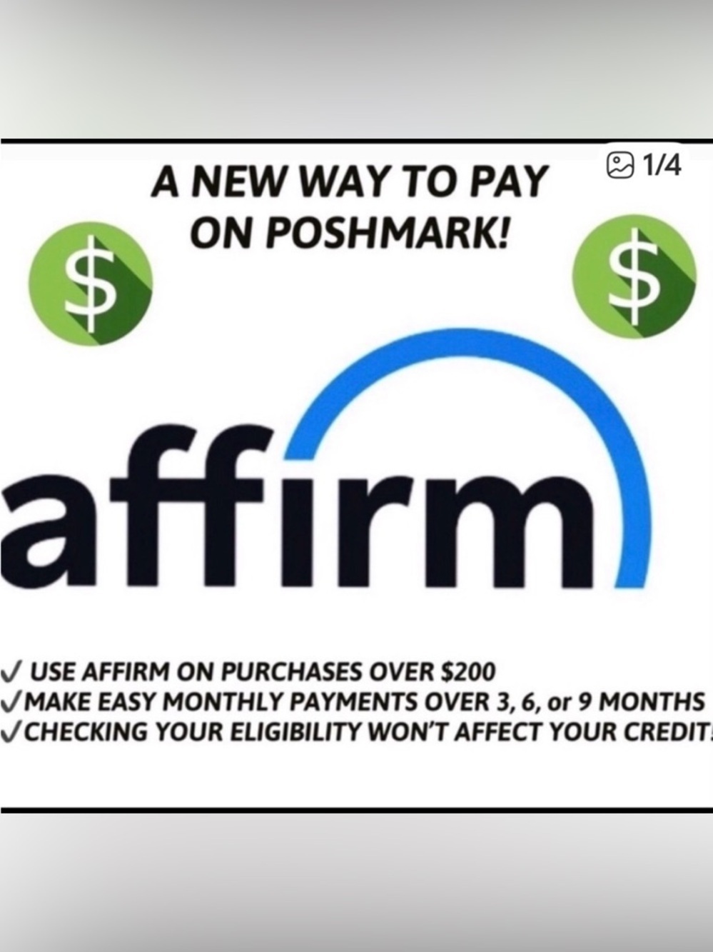 Affirm Payment Option